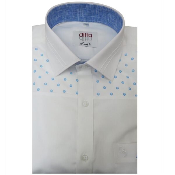 Combination White Shirt