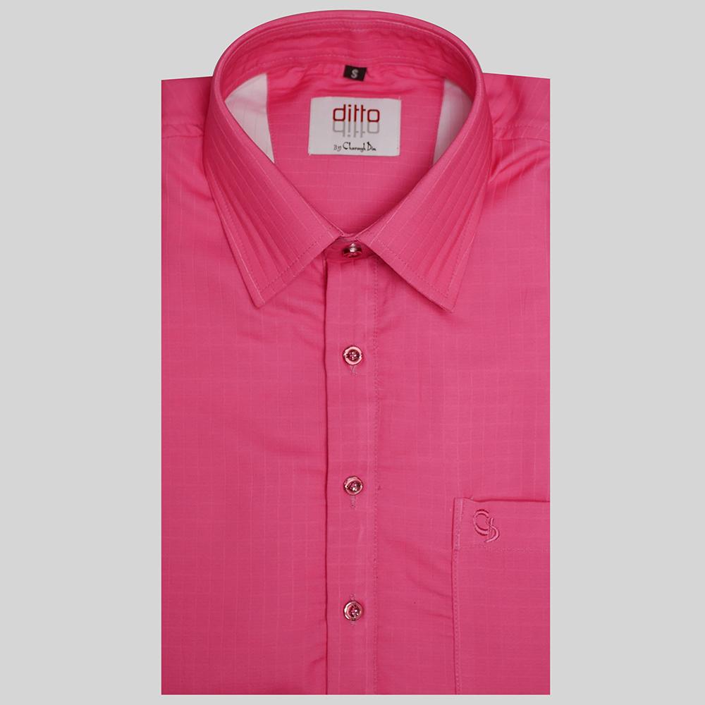 Selfdesign Maroon Shirt