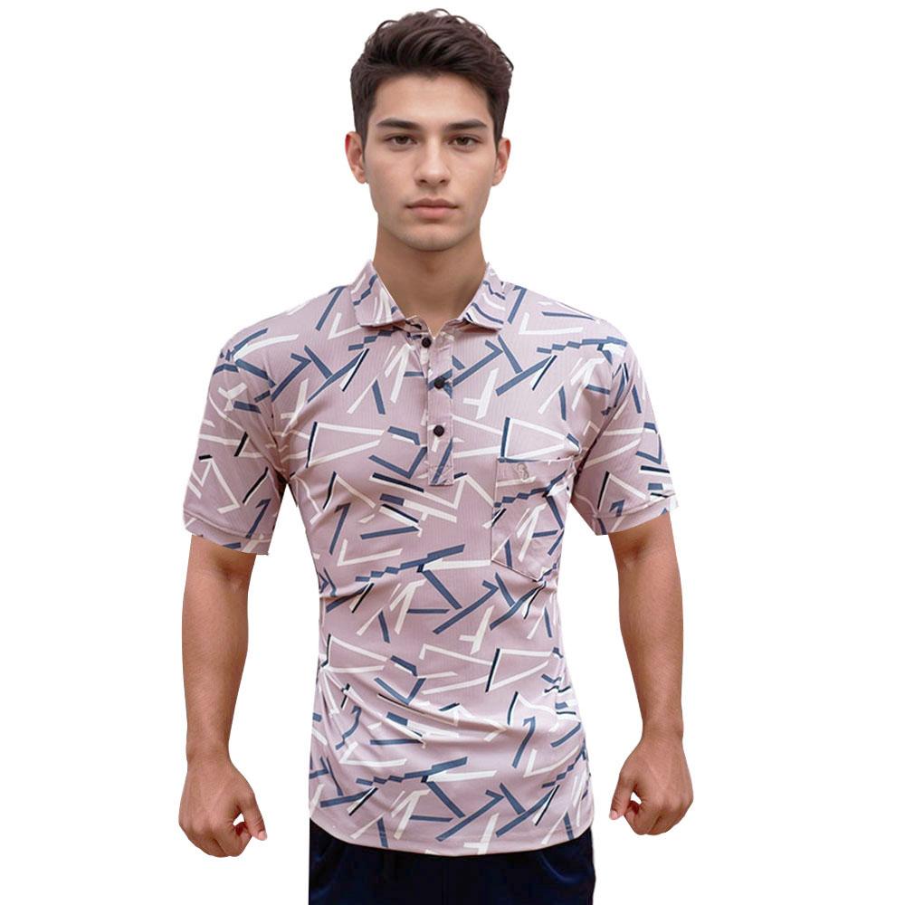 Printed Mauve T-shirt